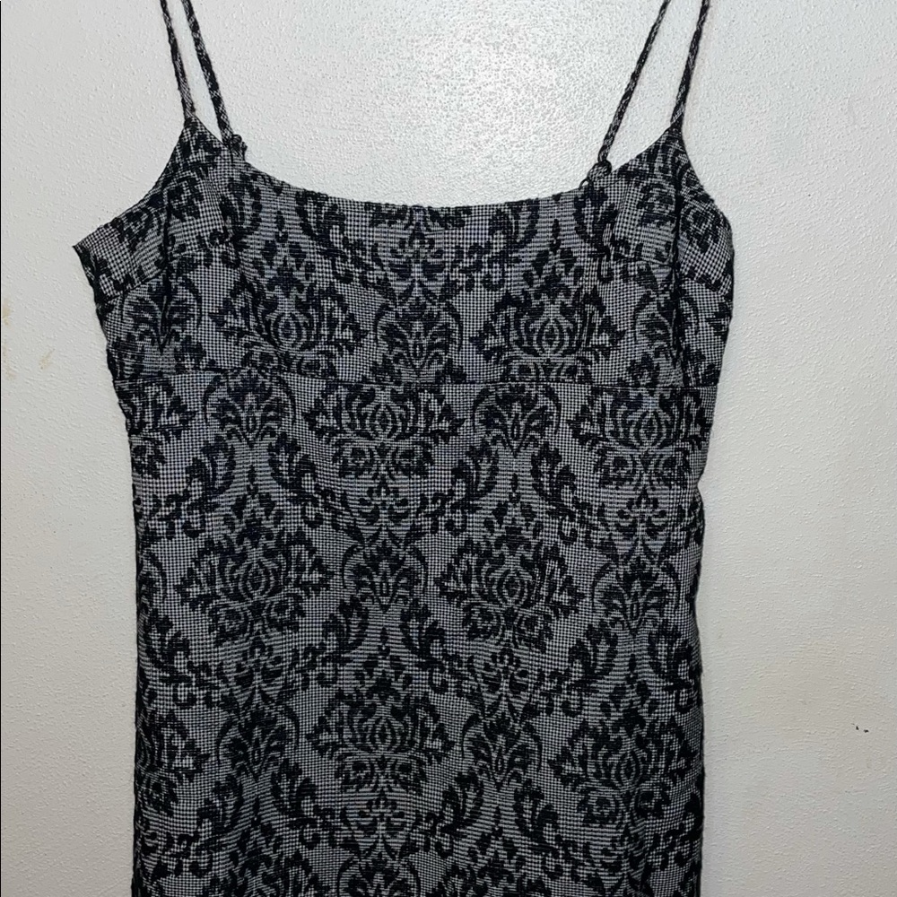 Urban outfitters jacquard dress Black and white Size Large